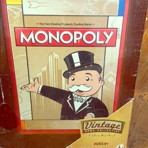 Vintage Monopoly Game 8+